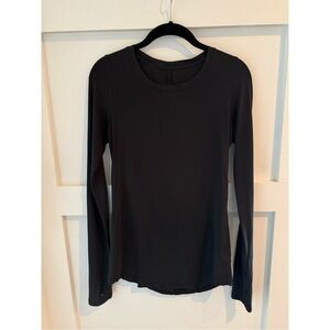 lululemon athletica Black Long Sleeve Tee